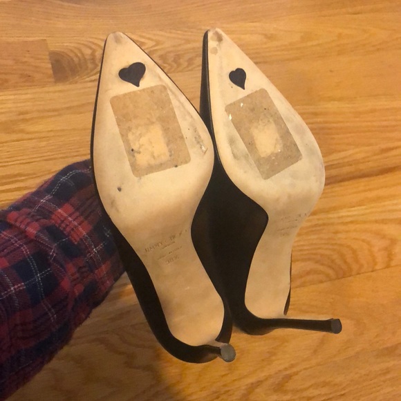 JIMMY CHOO SIMPLE CLASSIC LEATHER PUMP 38.5 - Picture 2 of 14